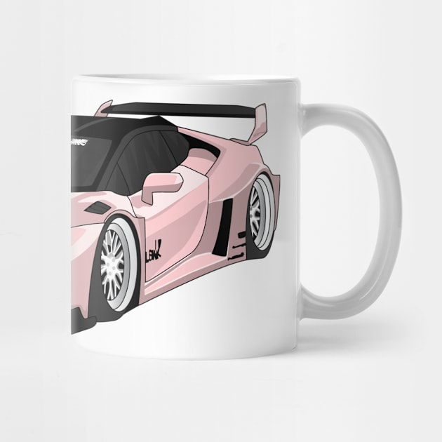 lamborghini huracan PINK by VENZ0LIC